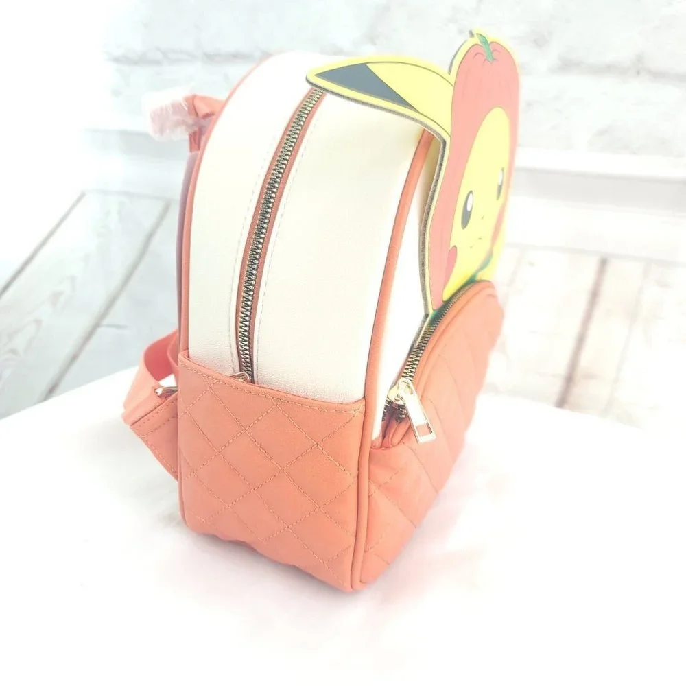 Pokémon Pumpkin Pikachu Halloween Multicolor Quilted Backpack Card Holder